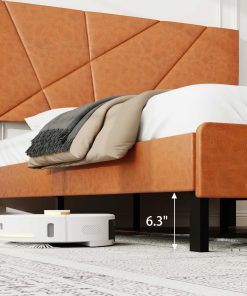 Full Size Metal Square Platform Bed