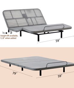 Ergonomic Queen Size Adjustable Bed Frame