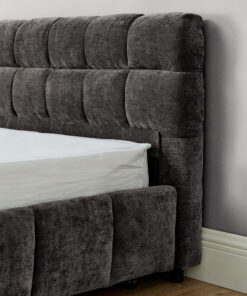 California King Size Upholstered Bed