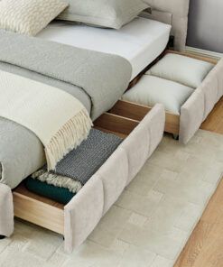 King Size Upholstered Bed Frame