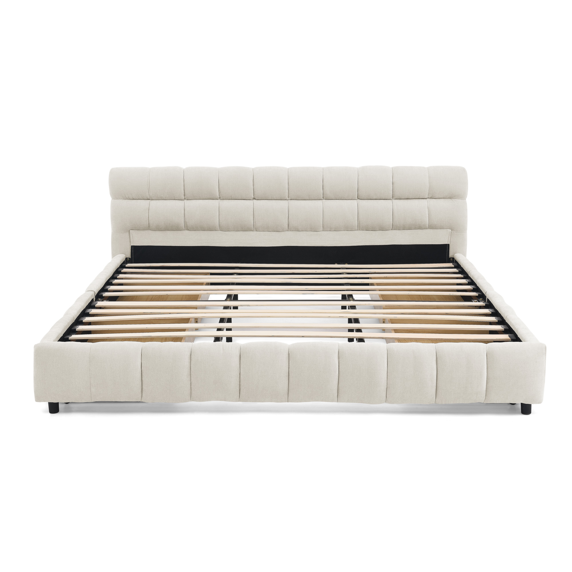 King Size Upholstered Bed Frame