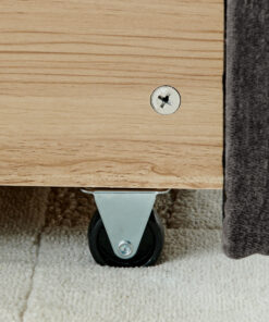 California King Size Upholstered Bed