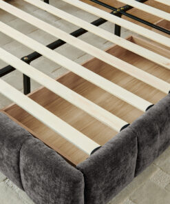 California King Size Upholstered Bed