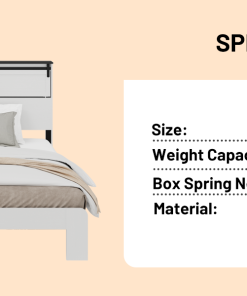 Queen Size Metal Bed Frame