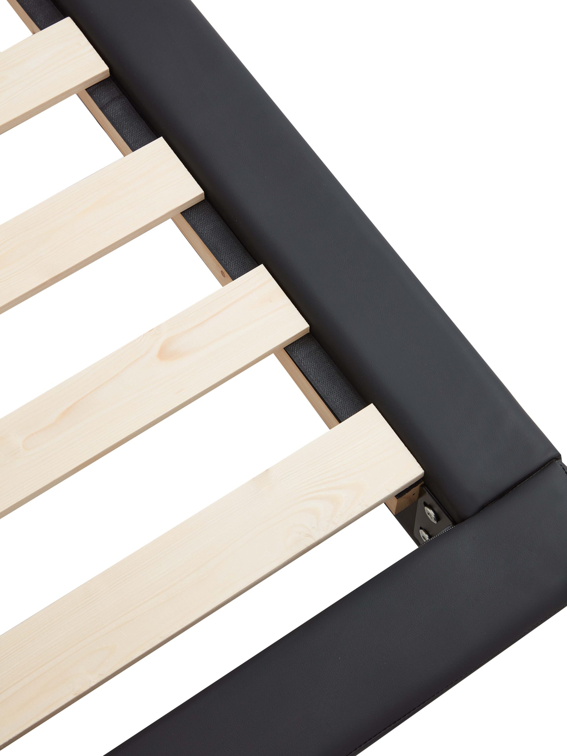 Full Size Upholstered Floating Bed Frame