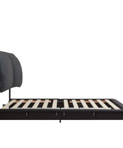 Full Size Upholstered Floating Bed Frame