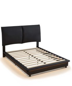 Full Size Upholstered Floating Bed Frame