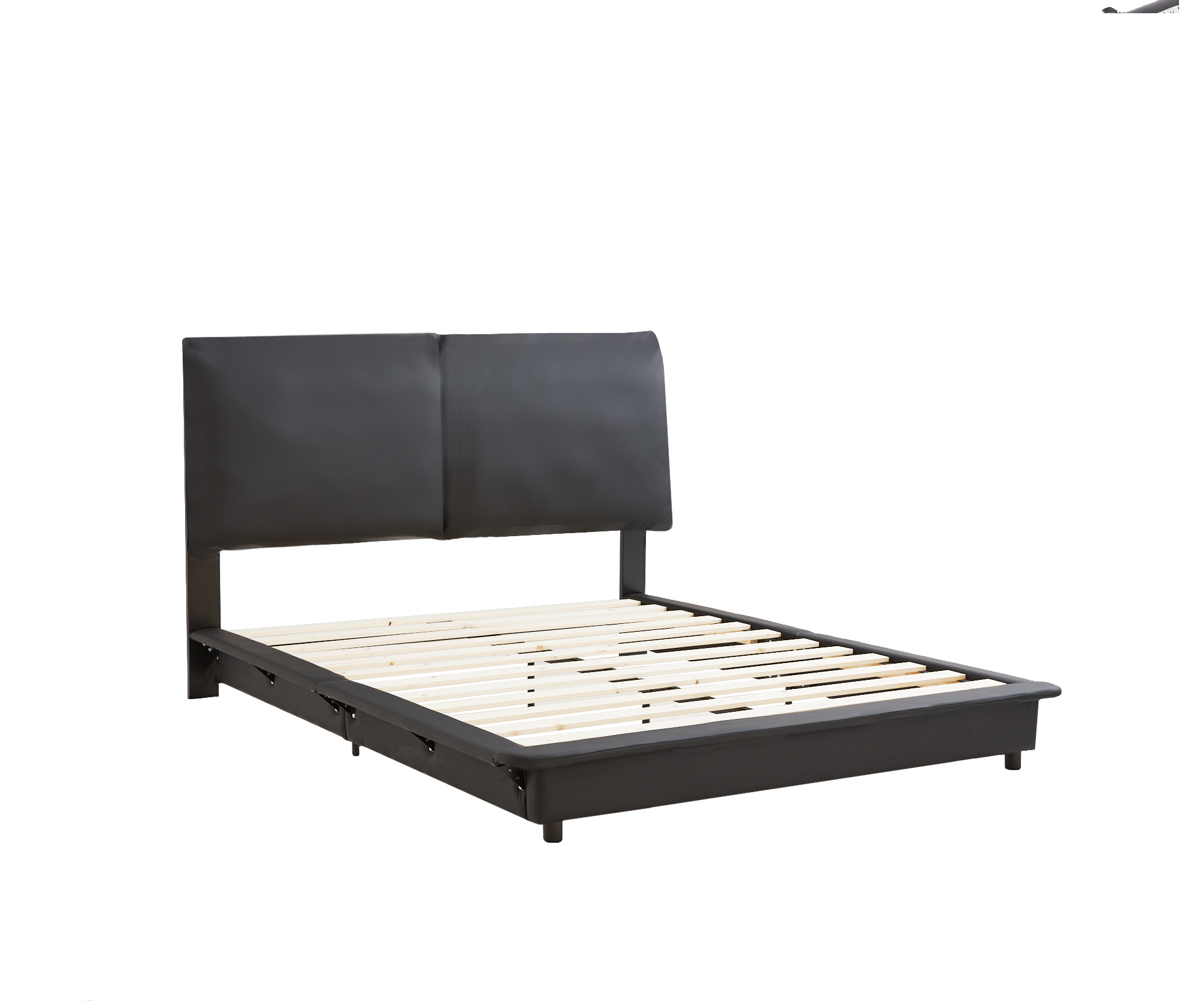 Full Size Upholstered Floating Bed Frame