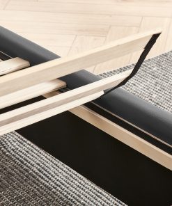 Queen Size Upholstered Bed Frame With Velvet Fabric