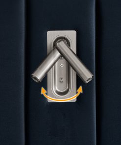 King Size Upholstered Bed Frame with Velvet Fabric