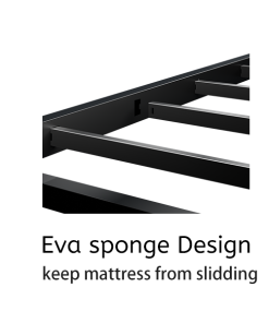 King Bed Frame with Storage Headboard and 12 Drawers