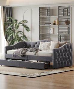Full Size Boucle Daybed