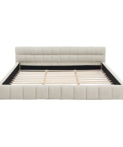 California King Size Upholstered Bed Frame