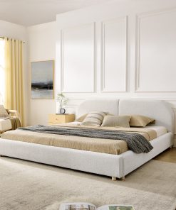 King Size Upholstered Bed Frame