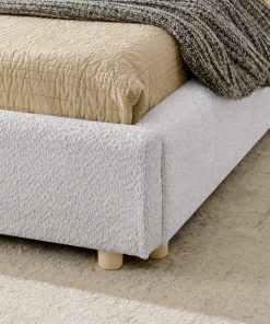 Queen Size Upholstered Platform Bed