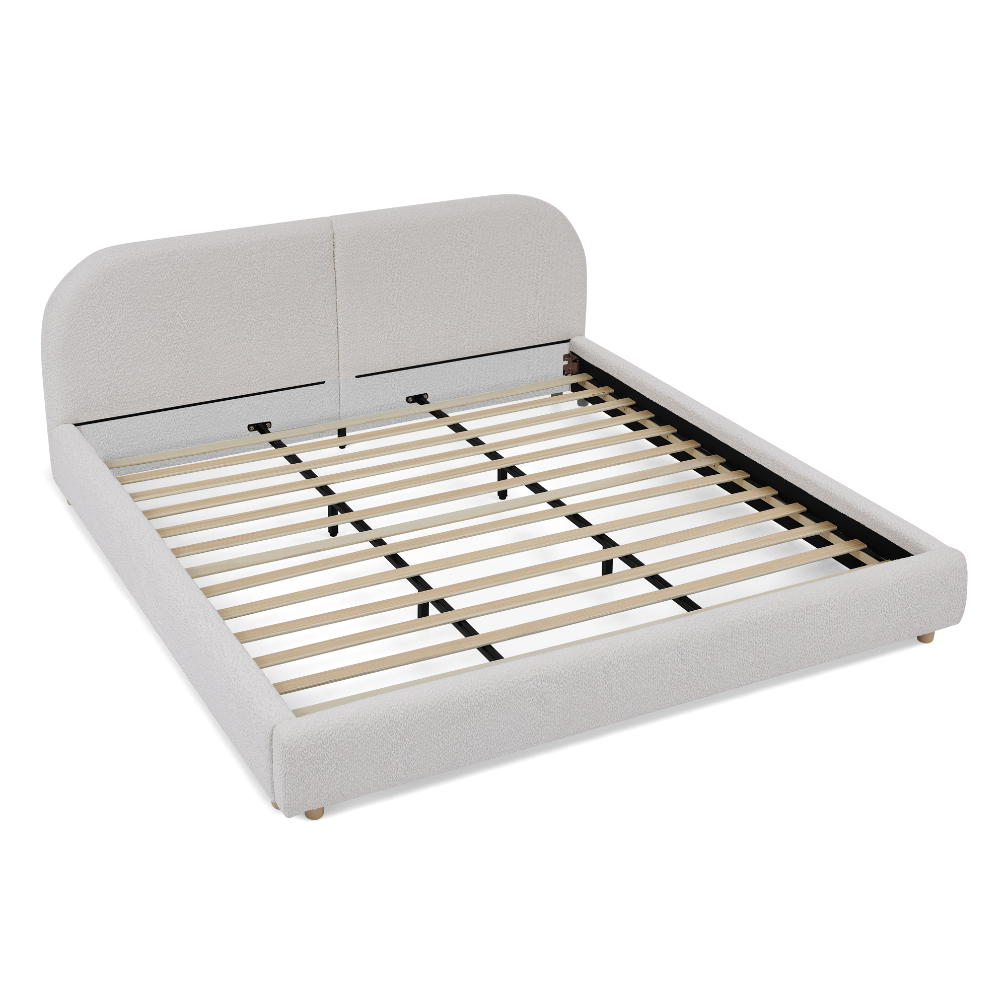 King Size Upholstered Bed Frame