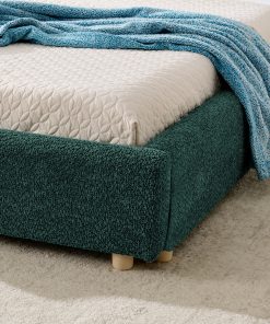 Queen Size Upholstered Platform Bed