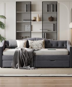 Full Size Boucle Daybed