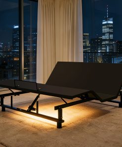 King Bed Frame with Head and Foot Incline