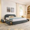 Queen Size Upholstered Bed Frame