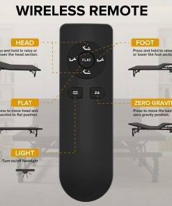 Queen Bed Frame with Head and Foot Incline