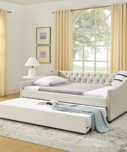 Full Size Daybed with USB Charging & Twin Size Bed