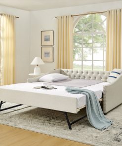 Full Size Daybed with USB Charging & Twin Size Bed