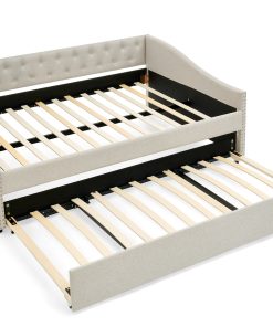 Full Size Daybed with USB Charging & Twin Size Bed