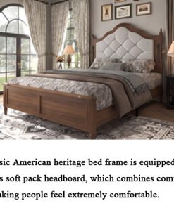Queen Size Bed Frame With Upholstered Headboard