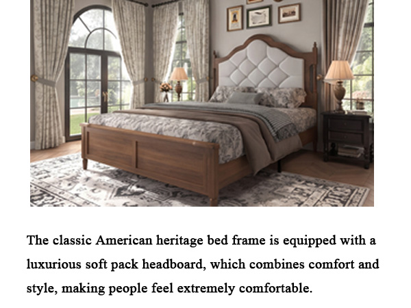Queen Size Bed Frame With Upholstered Headboard