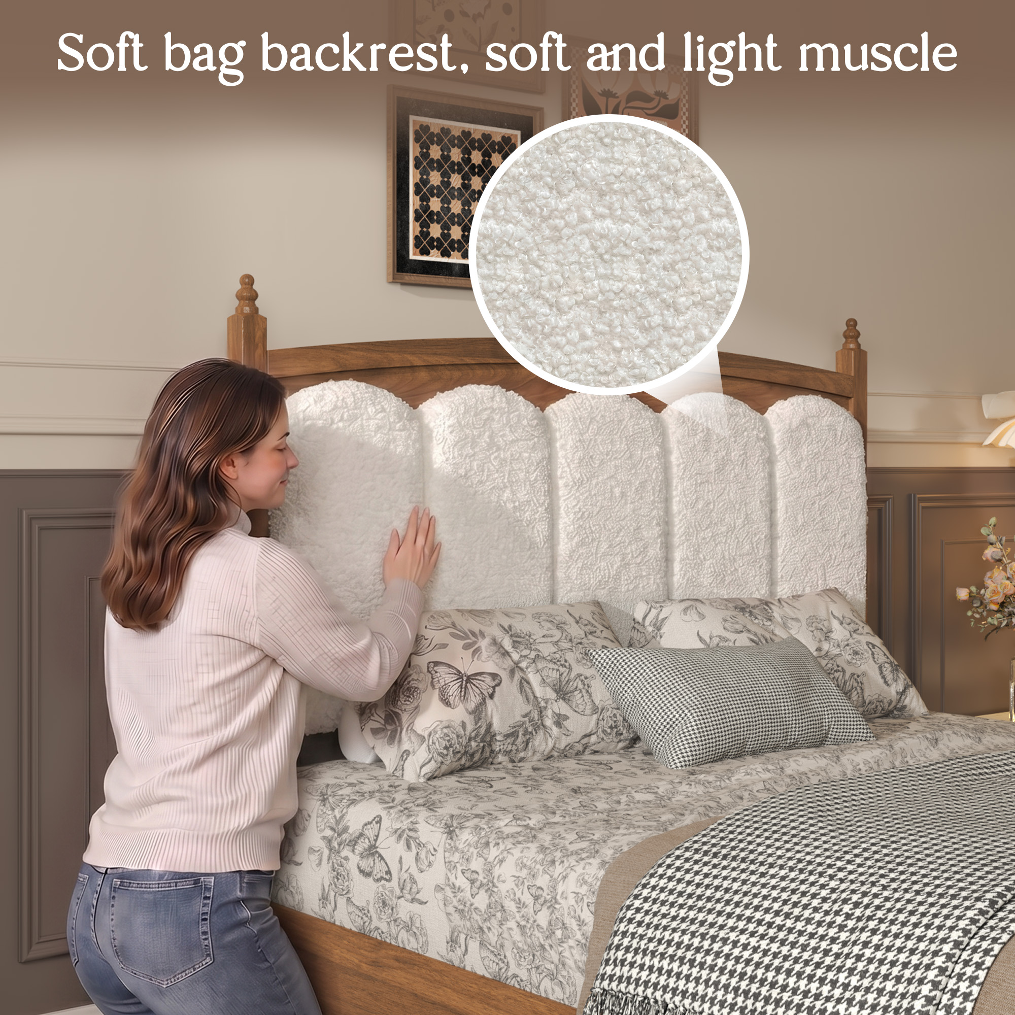Queen Size Platform Bed Frame