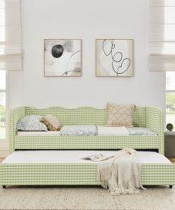 Twin‑Size Daybed with Pull‑Out Trundle