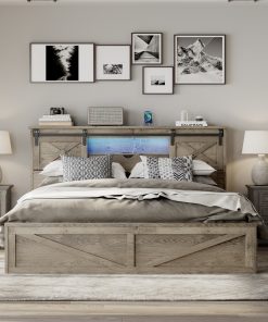 King Size Farmhouse Bed Frame