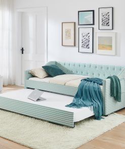 Twin‑Size Upholstered Convertible Daybed