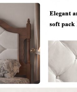 Queen Size Bed Frame With Upholstered Headboard