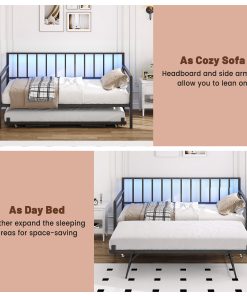 Versatile Metal Sofa Bed Frame
