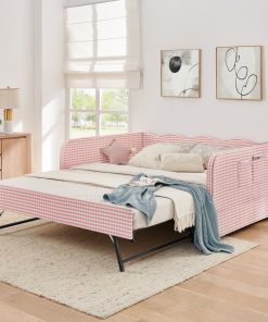 Full‑Size Daybed with Pull‑Out Trundle