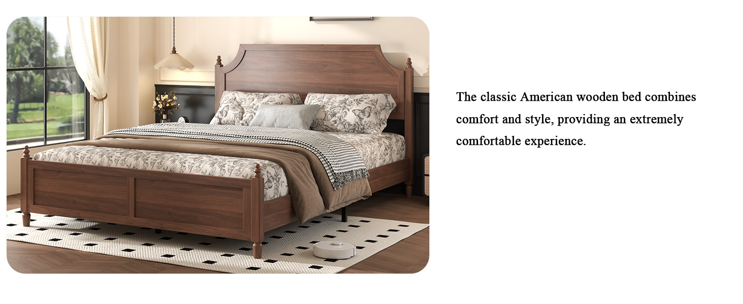 Full Size Platform Bed Frame