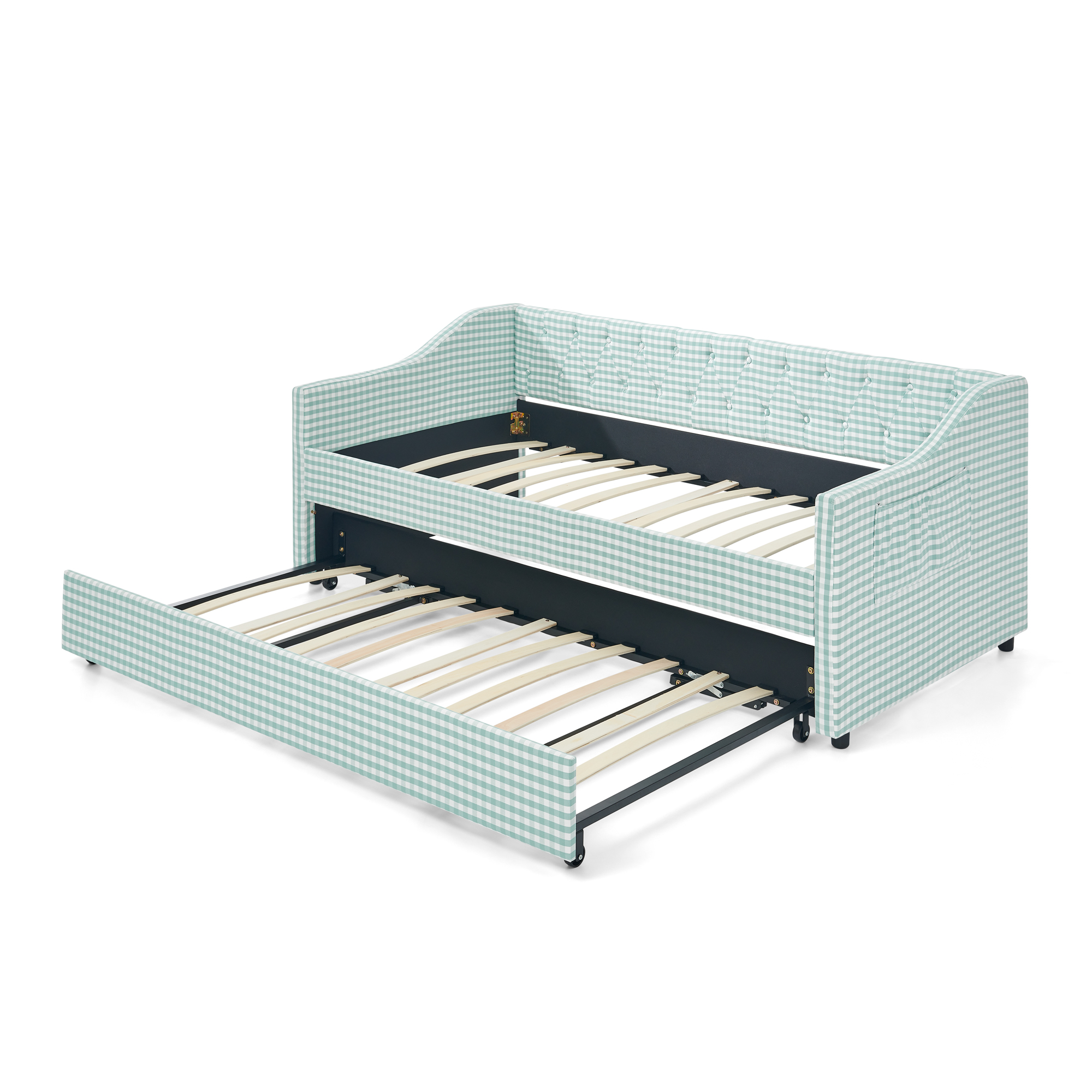 Twin‑Size Upholstered Convertible Daybed