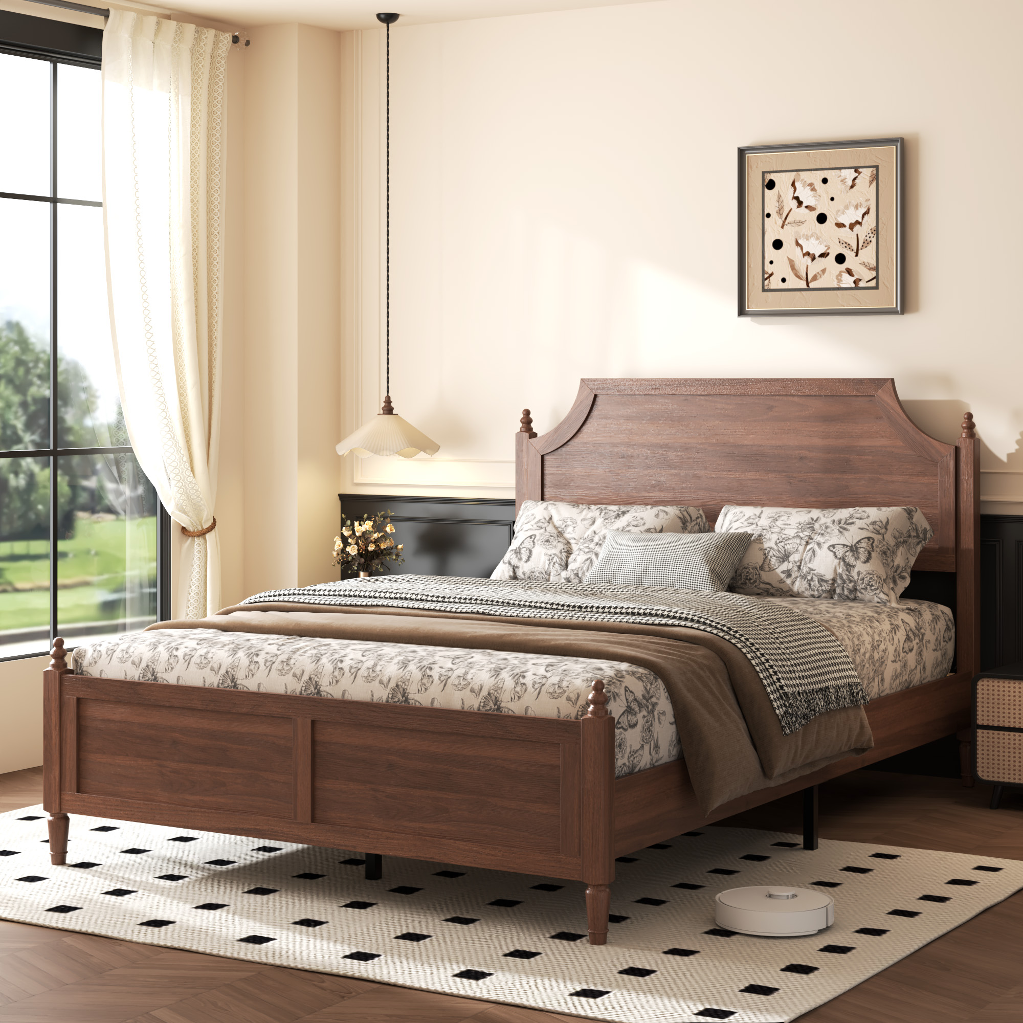 Full Size Platform Bed Frame