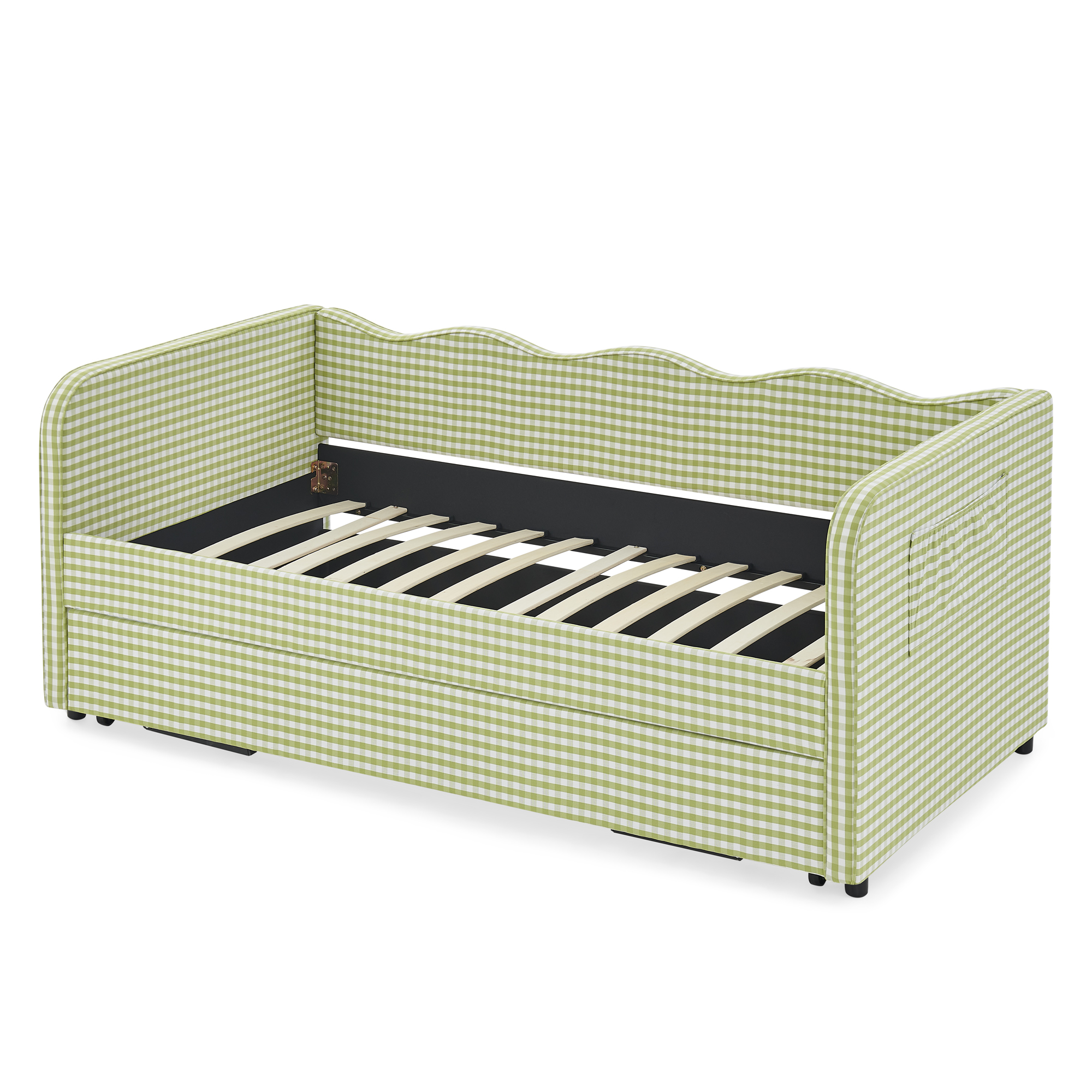 Twin‑Size Daybed with Pull‑Out Trundle