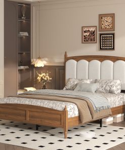 Queen Size Platform Bed Frame