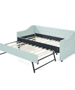 Twin‑Size Upholstered Convertible Daybed