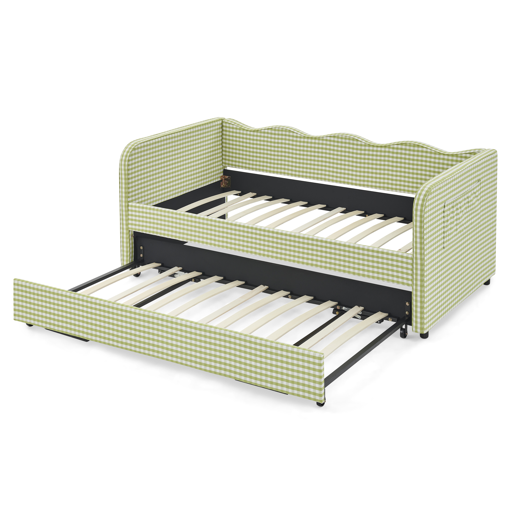 Twin‑Size Daybed with Pull‑Out Trundle