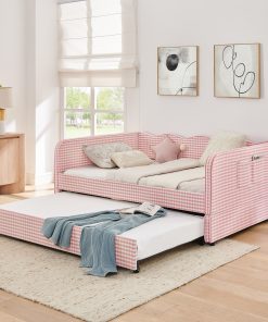 Full‑Size Daybed with Pull‑Out Trundle