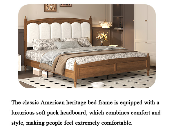 King Size Platform Bed Frame