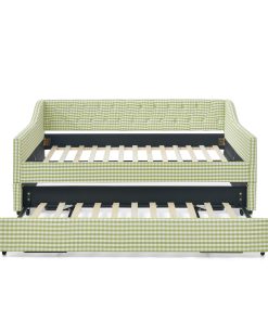 Full‑Size Upholstered Convertible Daybed