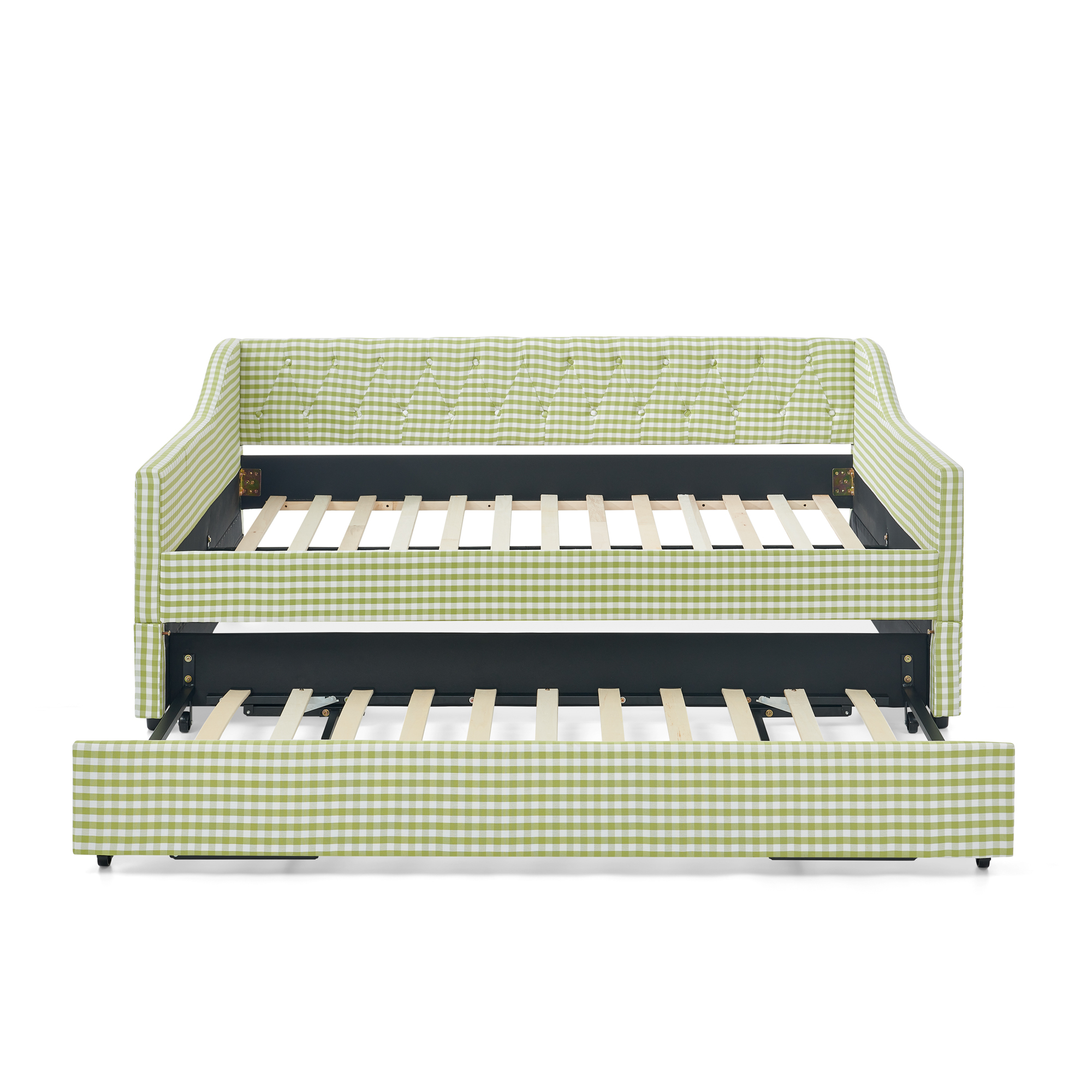 Full‑Size Upholstered Convertible Daybed