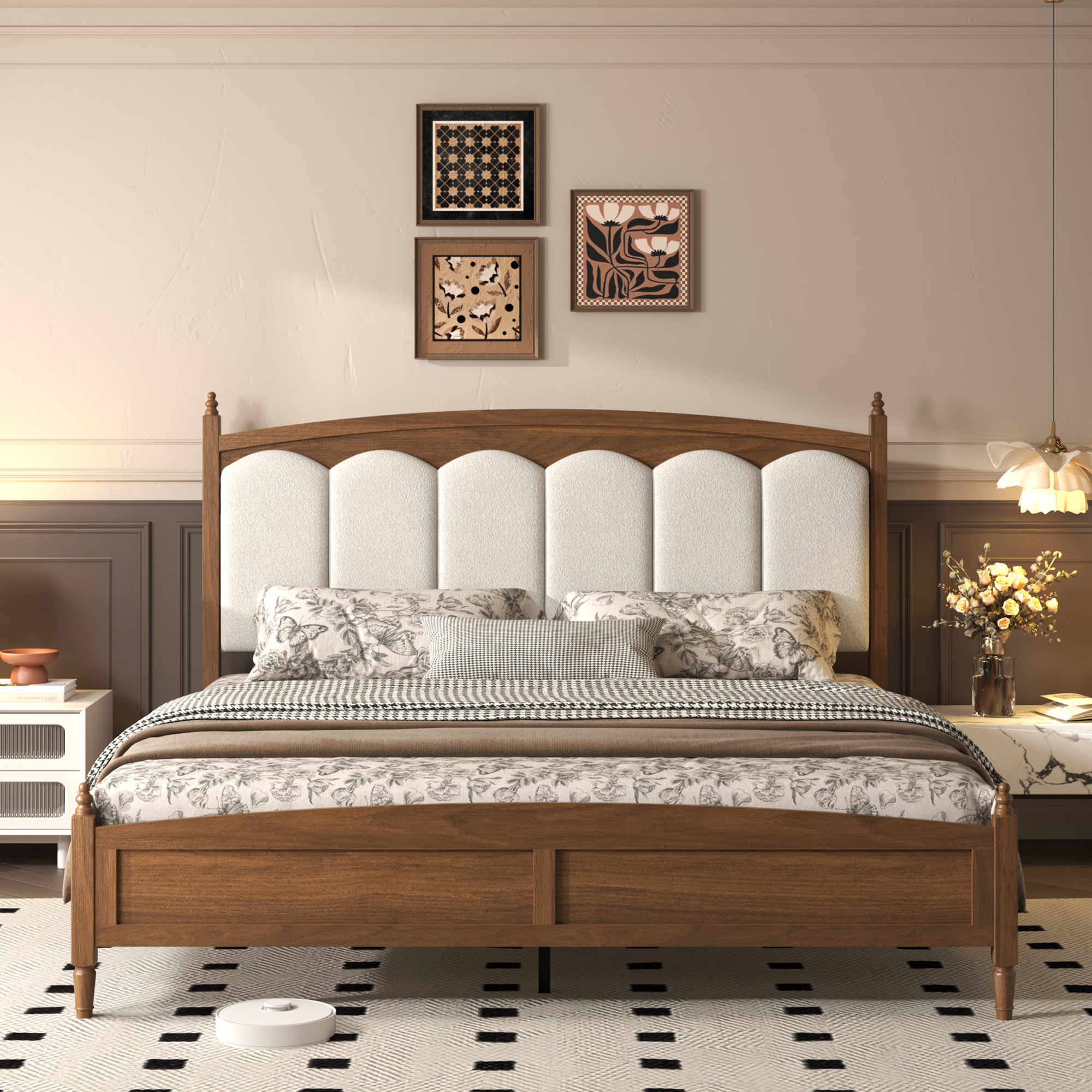 King Size Platform Bed Frame