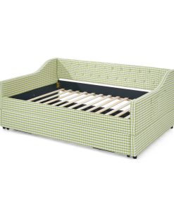 Full‑Size Upholstered Convertible Daybed